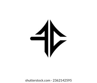 FC Logo design vector template