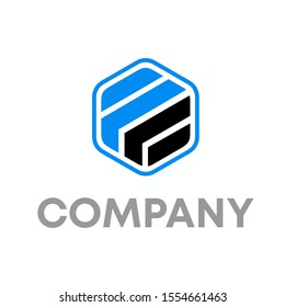 FC logo vector design template icon shape