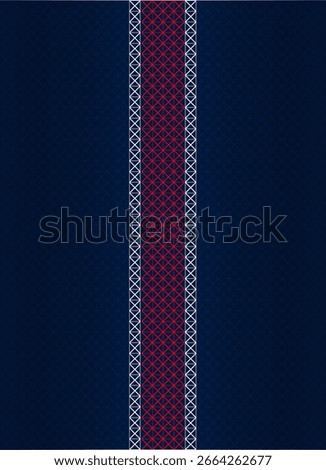 FC PSG uniform colors, PSG kits. vector illustration