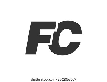 FC Techno Editable Font Logo For Corporate Branding. Bold, Futuristic Design With Unique Typographic Ideas. Minimal Custom Type And Dynamic Letter Variations For Promotion, Printing, And Book Titles