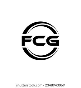 FCG Logo Design, Inspiration für eine einzigartige Identität. Modernes Eleganz und kreatives Design. Markieren Sie Ihren Erfolg mit dem Markieren dieses Logos.