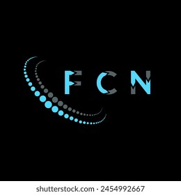 FCN letter logo abstract design. FCN unique design. FCN.
