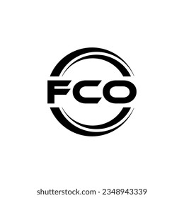 FCO Logo Design, Inspiration for a Unique Identity. Modern Elegance and Creative Design. Watermark Your Success with the Striking this Logo.