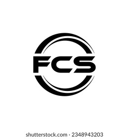FCS Logo Design, Inspiration for a Unique Identity. Modern Elegance and Creative Design. Watermark Your Success with the Striking this Logo.