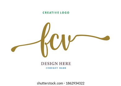 El logo de la inscripción FCV es sencillo, fácil de entender y con autoridad