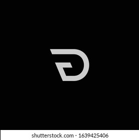 FD letter designs for logo and icons