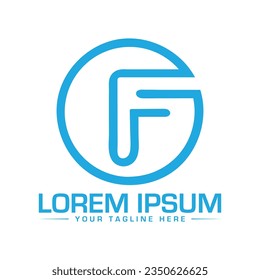 FD letter logo design creative design logo 