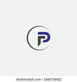 FD logo design and creative sign