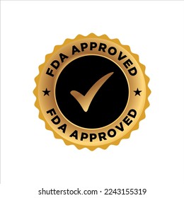 Etiqueta de logotipo aprobada por la FDA