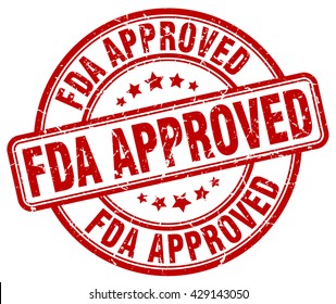 Fda Approved. Stamp