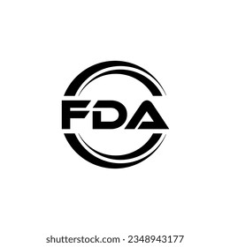 FDA Logo Design, Inspiration for a Unique Identity. Modern Elegance and Creative Design. Watermark Your Success with the Striking this Logo.