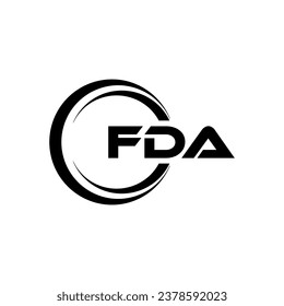 FDA Logo Design, Inspiration for a Unique Identity. Modern Elegance and Creative Design. Watermark Your Success with the Striking this Logo.