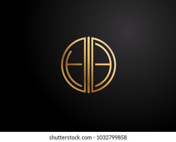 FE circle shape gold color design