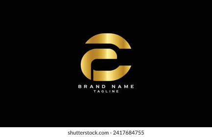 FE, EF, Abstract initial monogram letter alphabet logo design