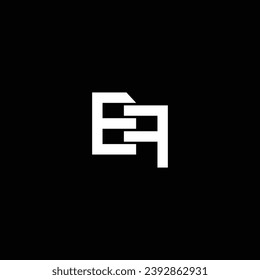 FE or EF abstract letter outstanding professional business awesome artistic branding company different colors illustration. Logo or icon or monogram design.