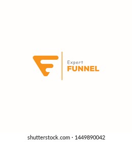 FE Funnel Design Logo Template For Use Any Purpose 