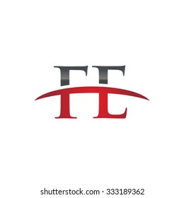 FE initial company red swoosh logo