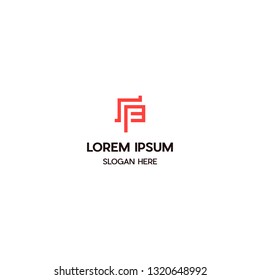 FE Letter Business Logo Design
