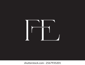 FE letter designs for logo and icons
