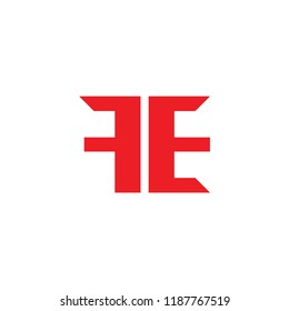 fe letter logo