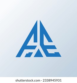 FE letter logo creative design. FE unique design.
