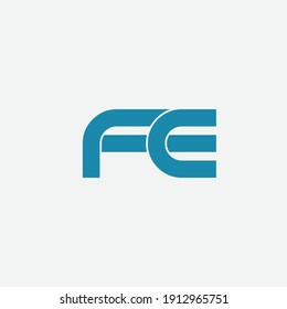 fe letter logo design for company 