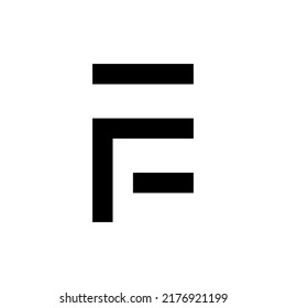 FE letter logo design vector.