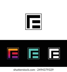 FE Logo - Creative Logo Design Concept