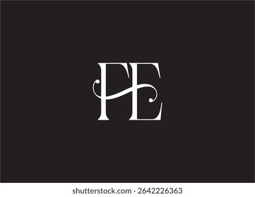 FE Logo Design Creative and Modern Logo Design