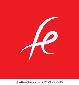 Fe Logo Design Idea - Creative Letter Logo Design