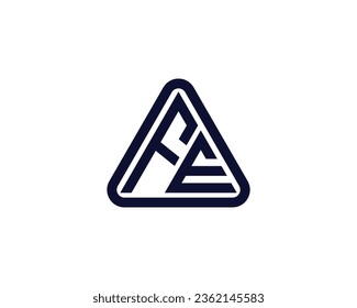 FE Logo design vector template