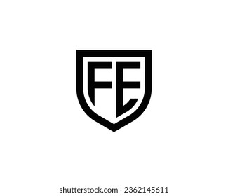 FE Logo design vector template