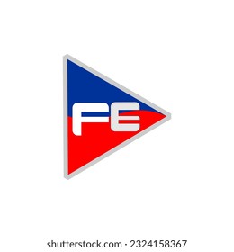 FE-Symbol-Vektordesign-Vorlage