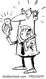 Fear of a call on a mobile phone