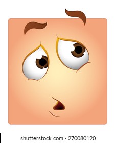 Fear Face Smiley