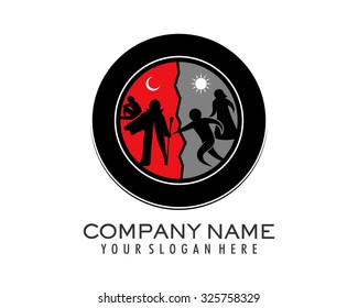 fear problem crime violence kidnapping vector logo image icon 8