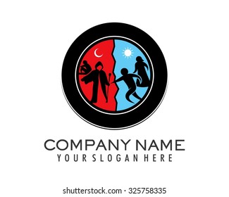 fear problem crime violence kidnapping vector logo image icon 5
