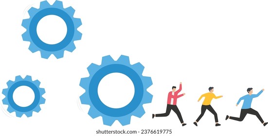 Fear or struggle from business failure, anxiety, depression or panic attack, afraid or negative feeling, mental disorder concept

