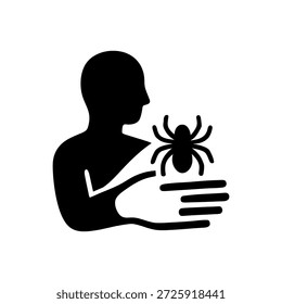 Conexión intrépida con el icono de la Naturaleza aislado en el fondo blanco
