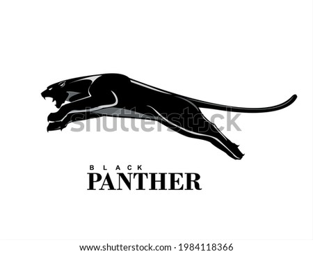 Fearless Panther. Leaping panther. Roaring Panther.