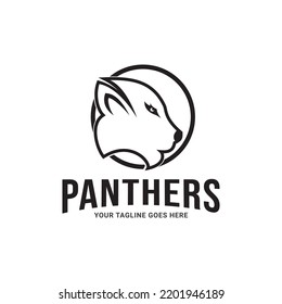 Fearless Panther. Roaring Predator. Roaring Panther. Panther half body. Roaring fang face. Combine with text