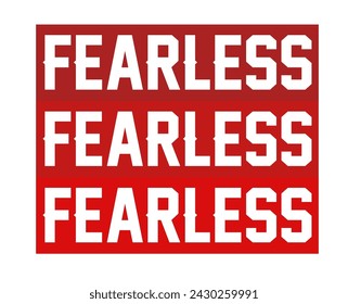 fearless t shirt design vector, Varsity T shirt Designs, Slogan T shirt Design