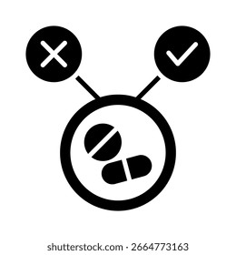 Elemento de icono de viabilidad para el diseño