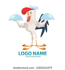 Feast of Fowl A Mouthwatering Logo for a Chicken Centered Catering Company