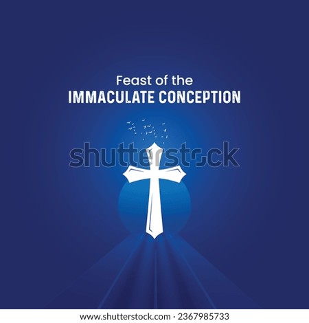Feast of the Immaculate Conception. Foto d'archivio © 