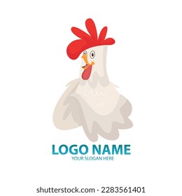 Feast on Flavors A ChickenInspired Logo for a Food Company