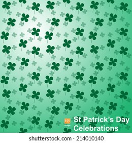 Feast of Saint Patrick, abstract background