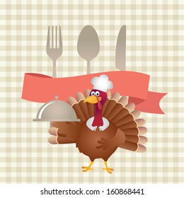 Feast of Thanksgiving. Vector illustration