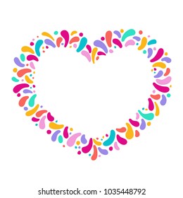 Feast vector frame Art graphics for Celebration decorate. Set of colorful frames. Element for party, masquerade and carnival design invitation, gift card, flyer, brochure, banner, badge, icon, poster