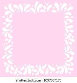 Feast vector frame Art graphics for Celebration decorate. Set of colorful frames. Element for wedding or birthday party design invitation, gift card, flyer, brochure, banner, badge, icon, poster